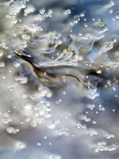 The Icy Big Bang - a Photographic Art Artowrk by Pyry Luminen - Snowfall